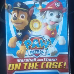 Paw Patrol Marshall and Chase DVD - New!