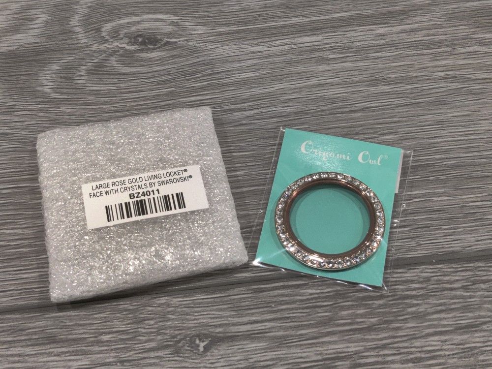 Official Origami Owl Living Locket Face Swarovski