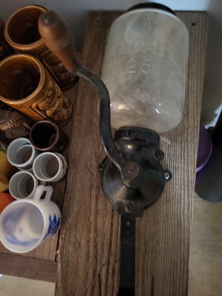 Antique Arcade 25 Coffee Grinder