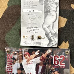 Collectors Baseball Card