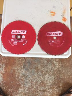 Diablo 12” blades ( pair)