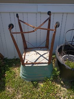These are two old out door sink tubs