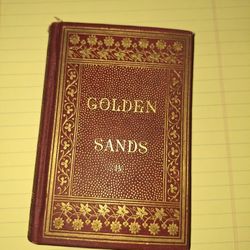 Vintage Book GOLDEN SANDS hardcover