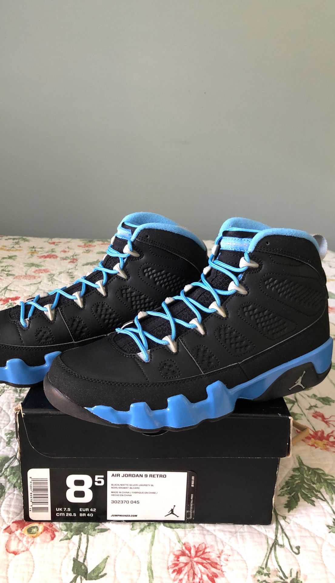Air Jordan retro 9 (slim Jenkins ) 100% authentic