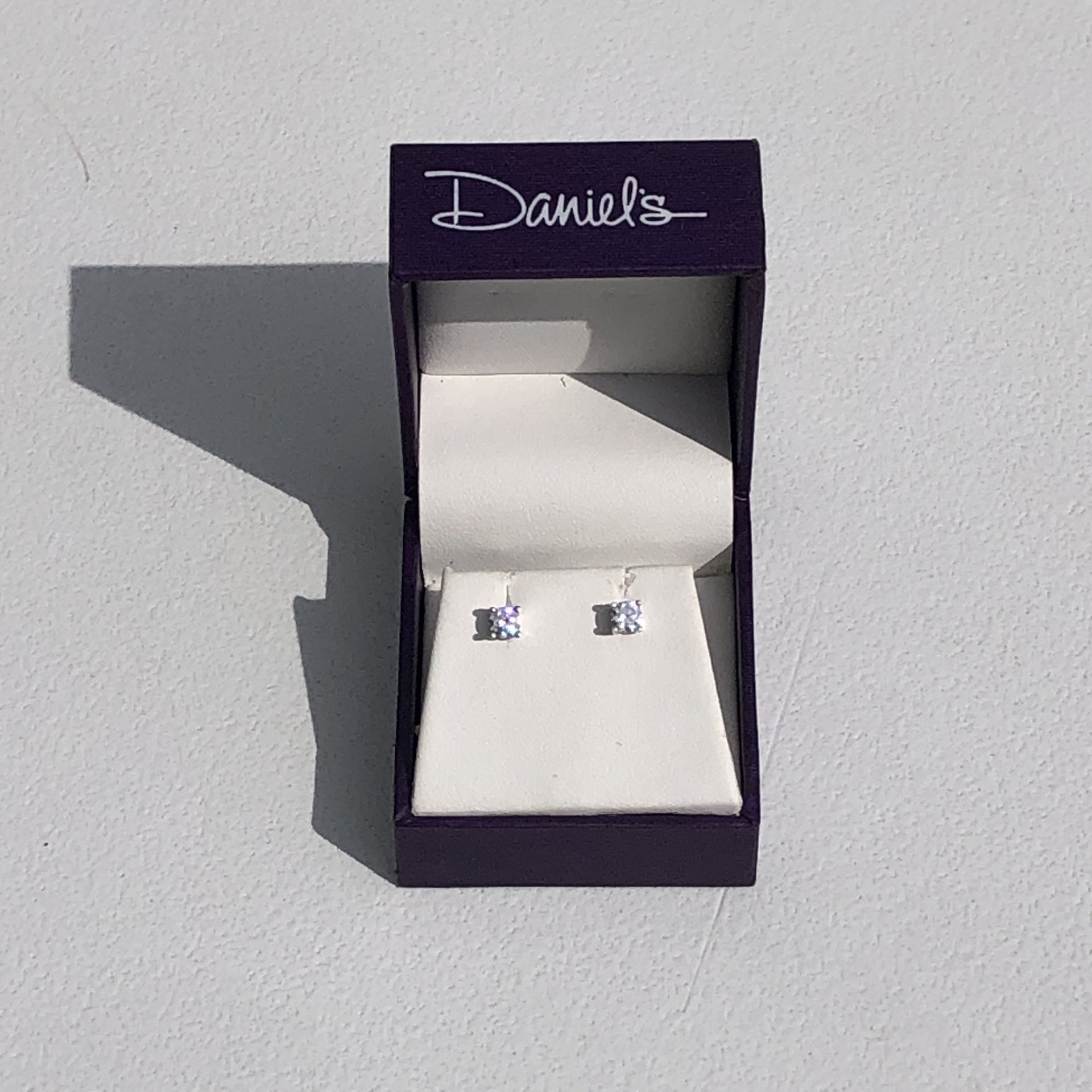 Authentic Daniels Diamond Earrings