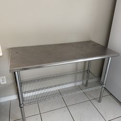 Seville Classic Stainless Steel Worktable