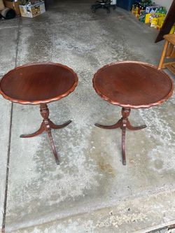 Vintage Mahogany Drinks Table