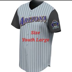 Arizona Diamondbacks Youth Large Baseball Jersey
