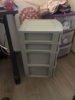 Gray smaller drawer