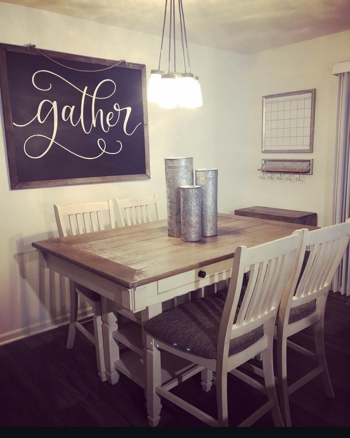 Ashley Furniture Bolanburg Counter Height Table and Chairs