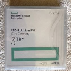 HPE/HP LTO-5 Tape C7975A 3TB Ultrium Data Cartridge(18 Total) *NEW* Factory Sealed