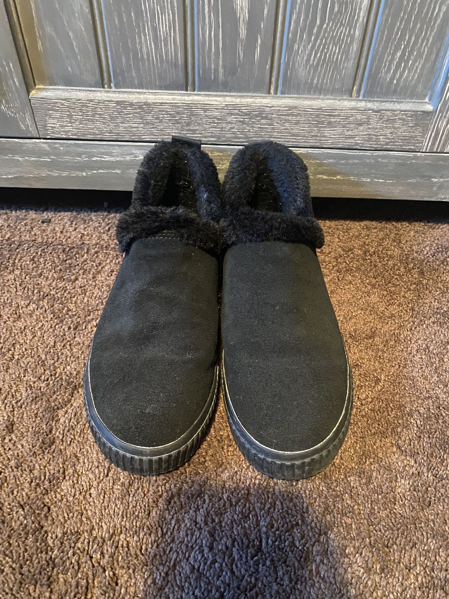 Black Womens Timberland Slippers