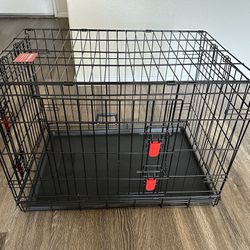 Dog Crate, Double Door 21/18.5/30