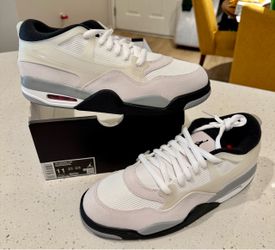 Nike Air Jordan 4 RM - White Light Smoke - Size 11 - Brand New