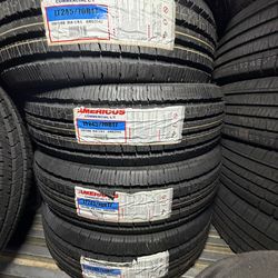 NEW Americus 245/70/17 Commerical LT Tires