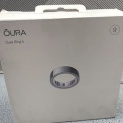 Oura ring Silver Size 9