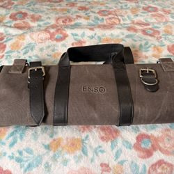 Ensō 12-Pocket Waxed Canvas Knife Bag 