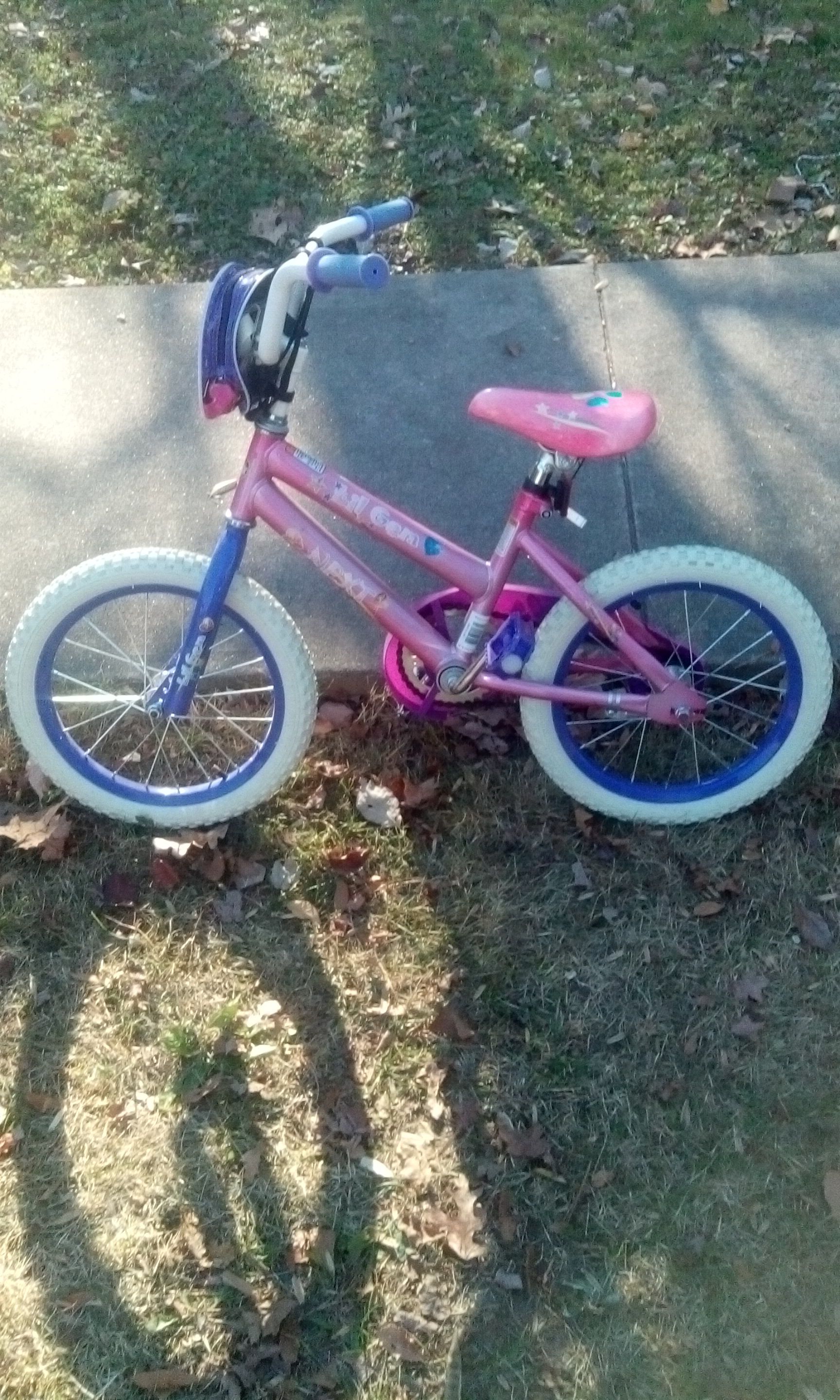 Girl's Lil' Gem Pink 16-inch Bike