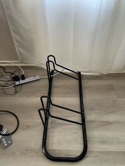 2-Bike Floor Parking Storage Stand