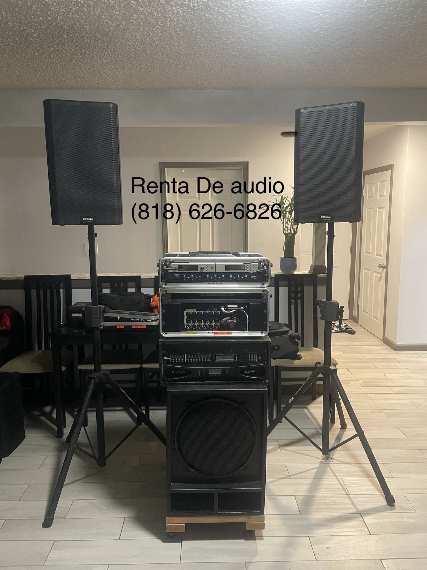 Renta De Audio