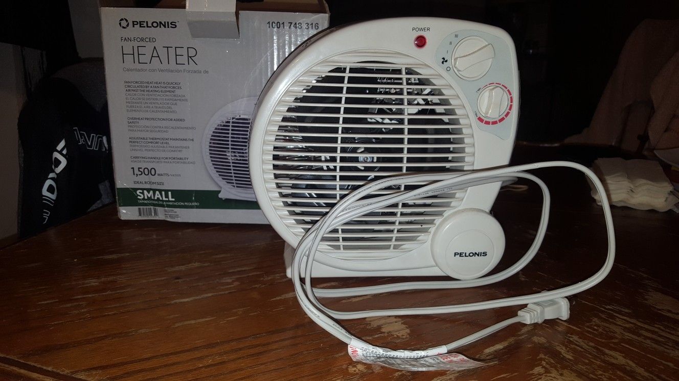 Pelonis fan-forced heater