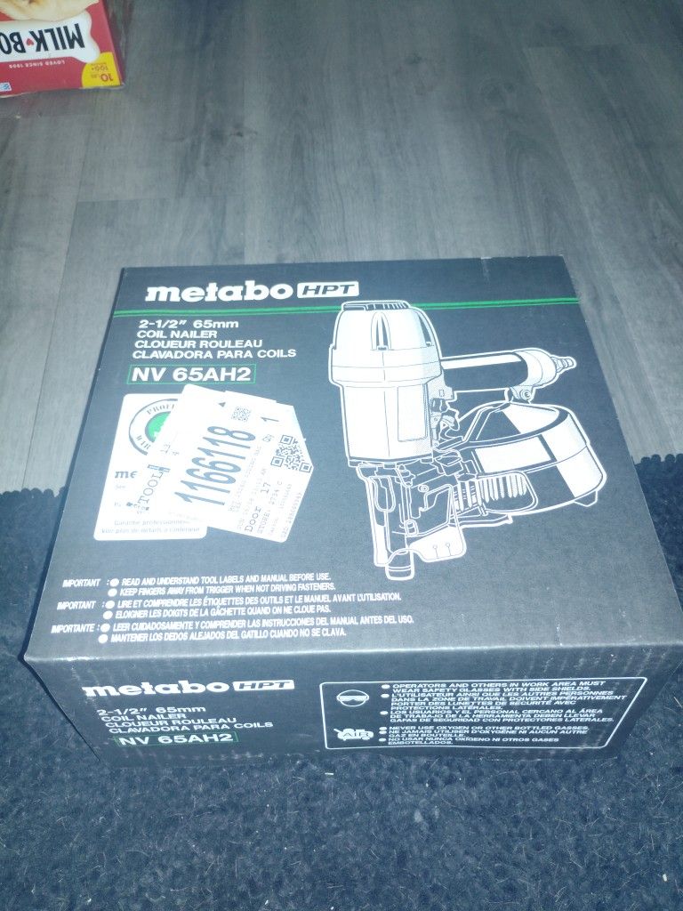 Metabo HPT Coil Nailer