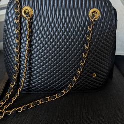 Bally Quilted Shoulder Bag