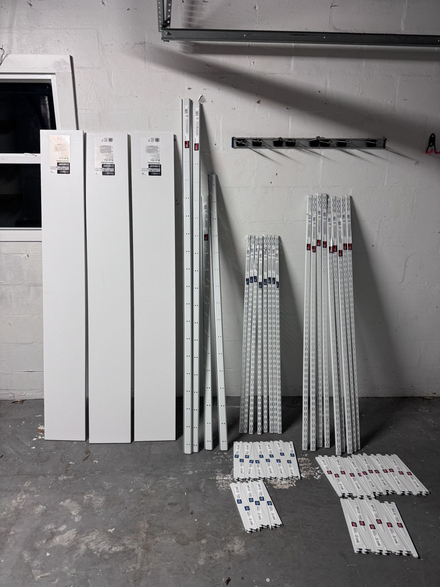 ClosetMaid Heavy-Duty Garage or Closet Shelving System – Full Set (Brand New)