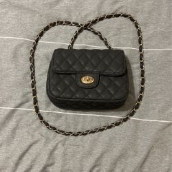 Quilted black Purse