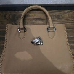 1995 Barry Kieselstein-Cord Purse Beige