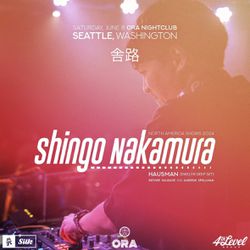 Shingo Nakamura At Ora Nightclub June 8th