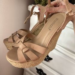 Tan Wedges