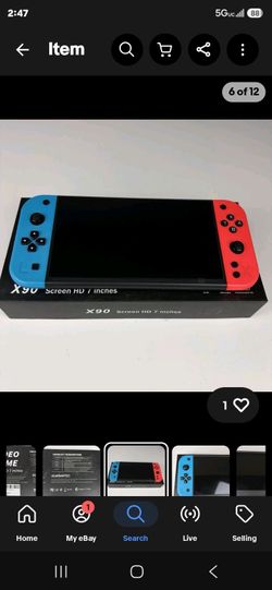 Handheld  7 inch Game System
