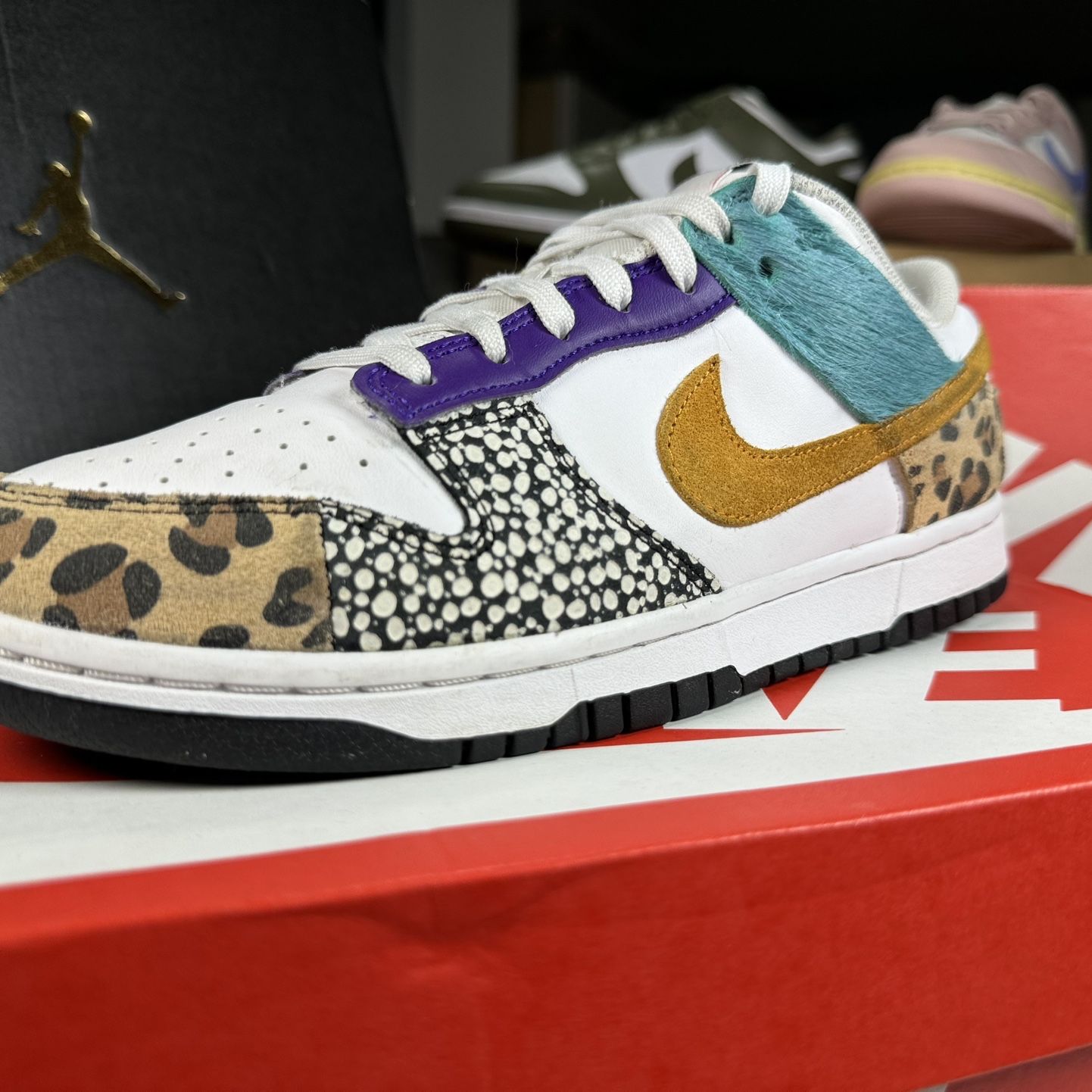 LOOK @ WOW. Nike Dunks Low SE Safari….