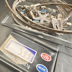 Silver 925 scrap/some wearable