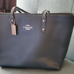 Coach Turquoise Tote