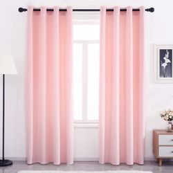 Velvet Curtains 72 inches Long Soft Velvet Curtains Grommet Velvet Thermal Insulated Curtains Window Treatment for Bedroom Light Filtering Velvet Curt
