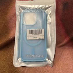 Iphone  Cell Case 15 Pro Light Blue Pick Up Donna