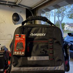 HUSKY HEAVY DUTY 16in PRO TECHNICIAN TOOL BAG 💼 