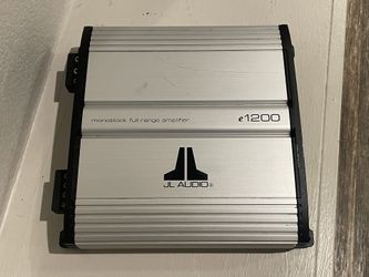 JL Audio E1200 Monoblock Full Range Amplifier 1200 Watts for