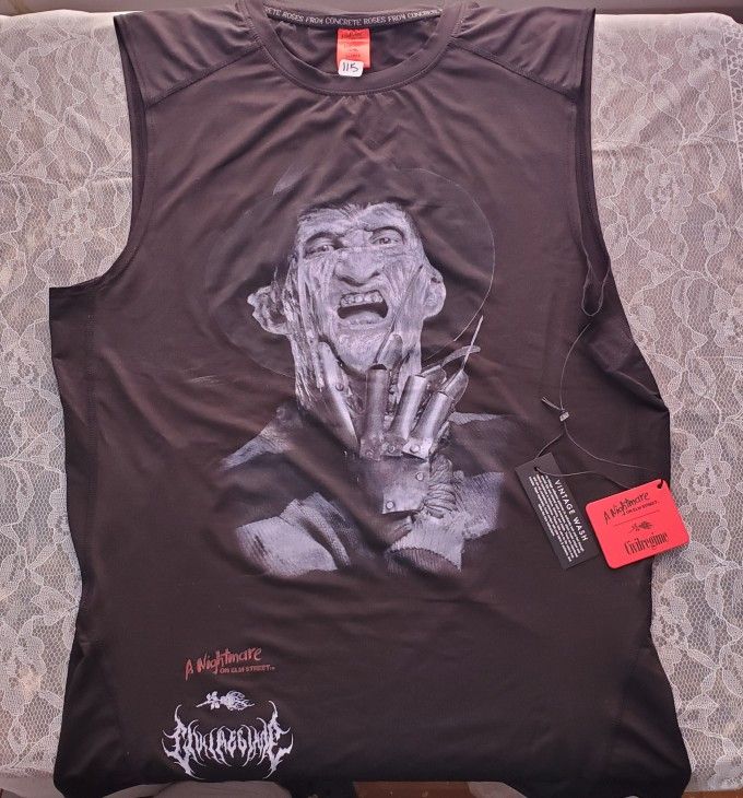 Civilregime Compression Tank Freddy Krueger Rare Piece