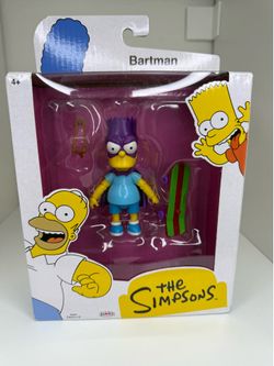 The Simpsons Bartman 5  Inch Jakks Pacific Walmart Exclusive Brand New!