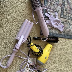 Mermade hair $  Revlon & conair hair brush