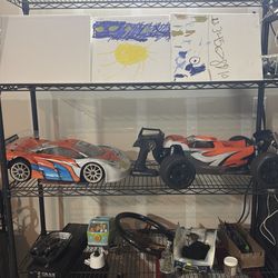1/8 SERPENT SRX8 and 1/8 SERPENT COBRA T