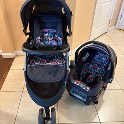 Baby trend Stroller +Car seat + base