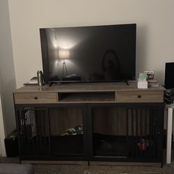 Dog Kennel/TV Stand