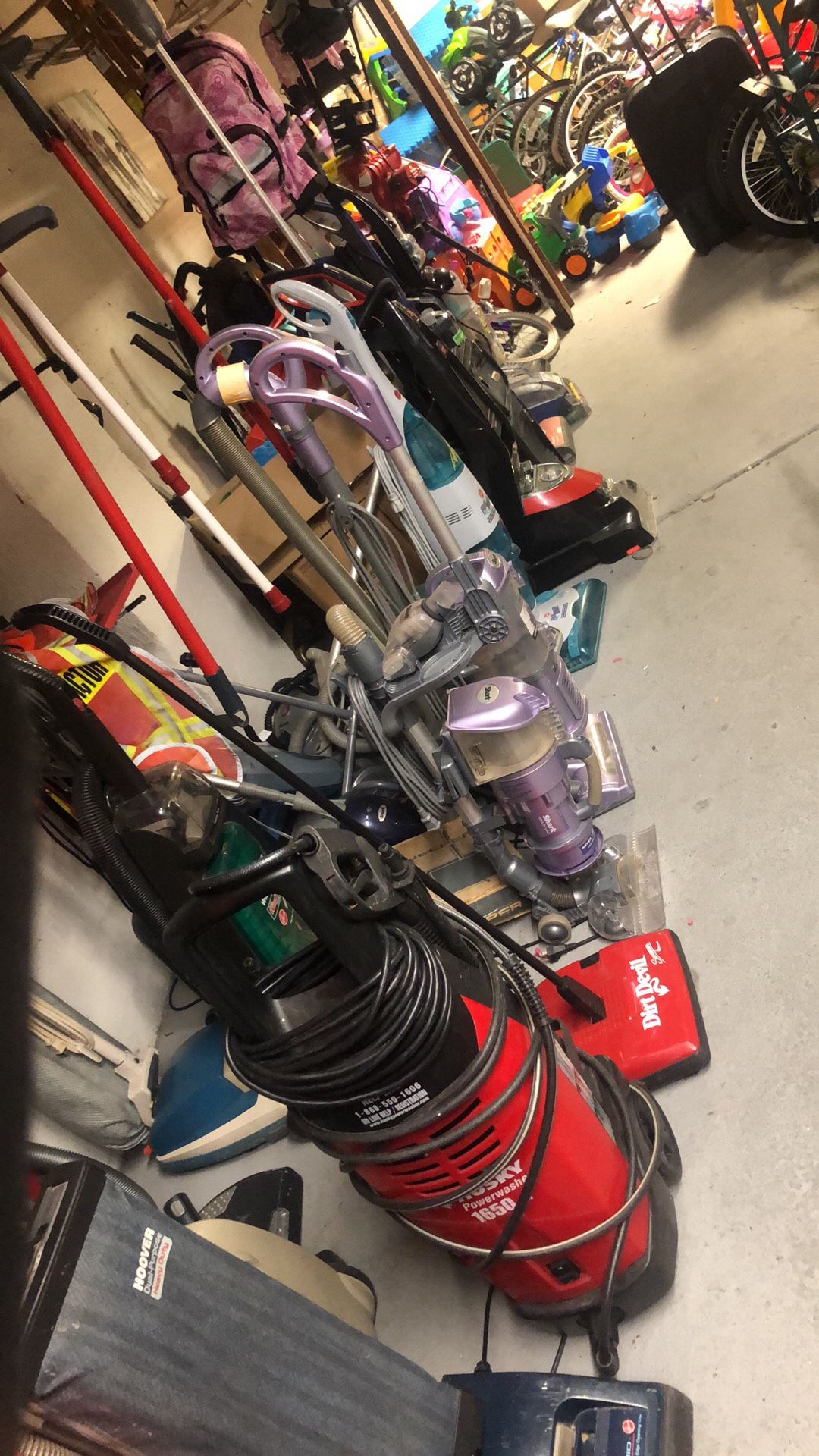 All kind of vacuums They all works great