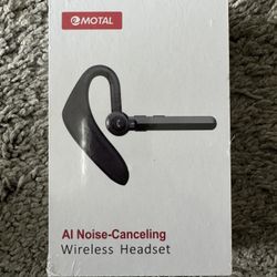 Noice Cancellation Wireless Headset 