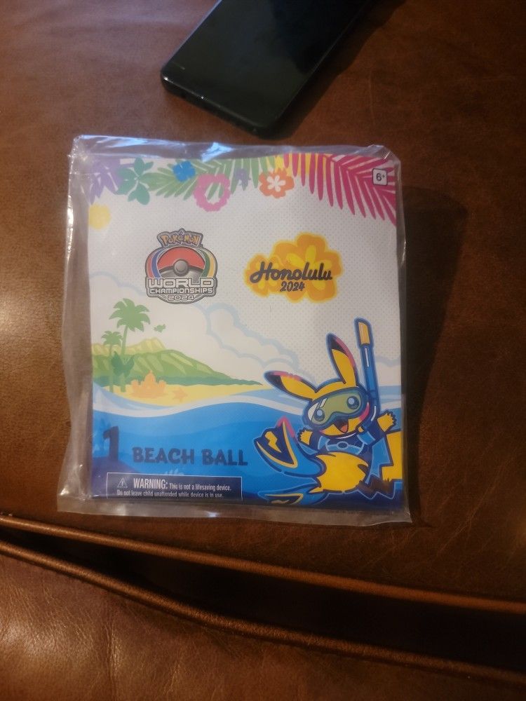 Pokemon Wolrds 2024 Honolulu Beach Ball