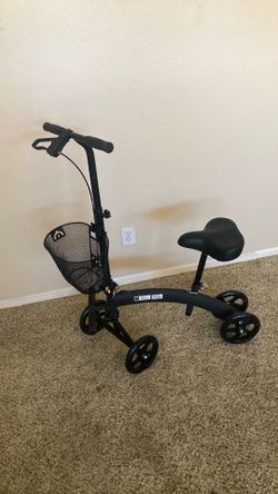 Transport Scooter with Footrests